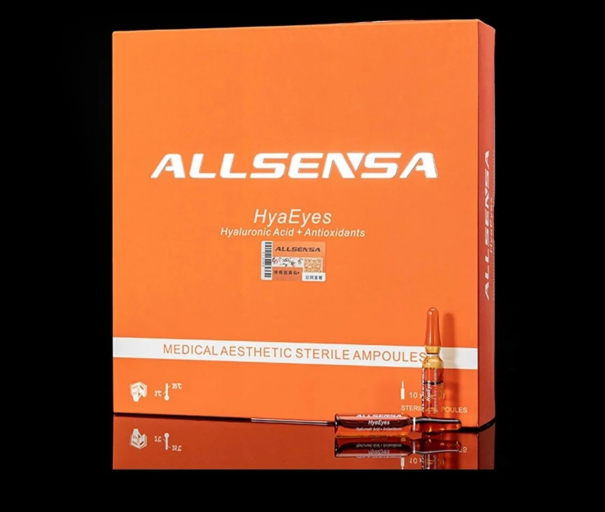 西班牙ALLSENSA 眼周基因肽精華 (10x1.5ml)